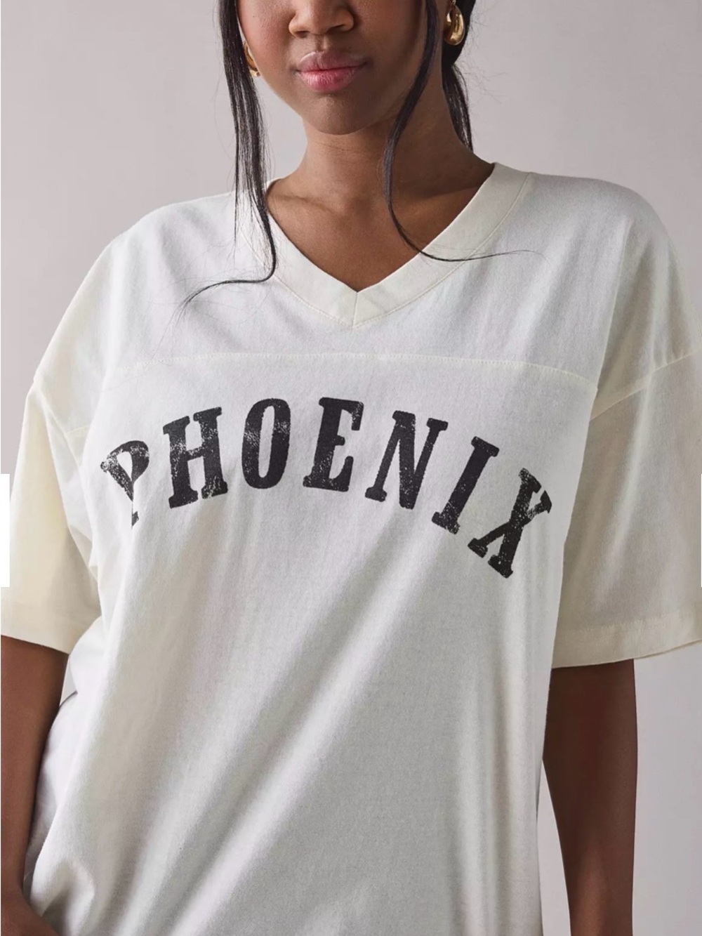 Urban Outfitters Phoenix Band Graphic Oversized Jersey Tee NWT